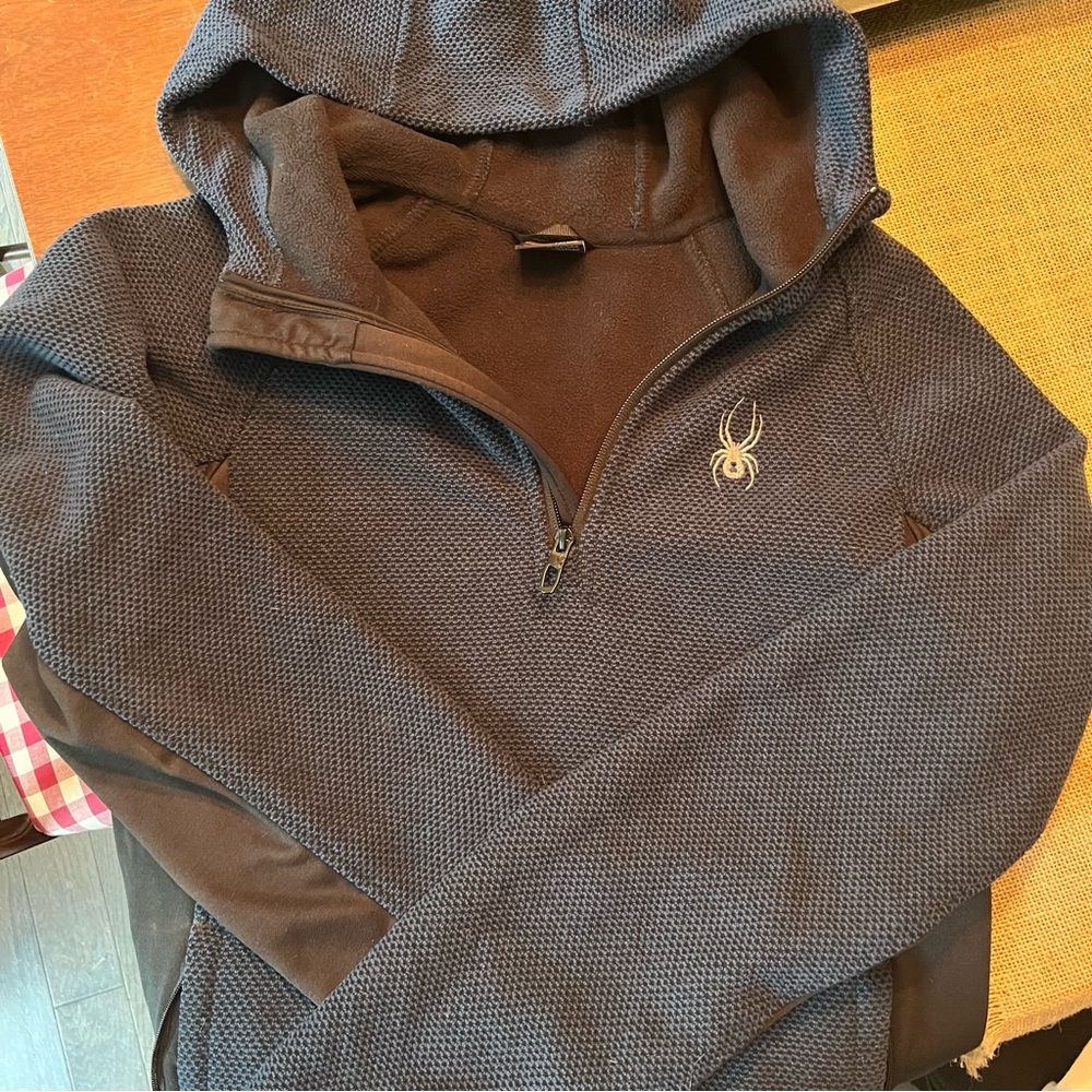 Spyder men’s 1/4-zip pullover hoodie